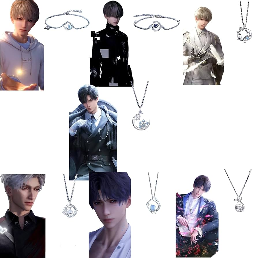 マヒル ブレスレット 黒 恋と深空 0130②（シン ホムラ レイ マヒル ブレスレット 黒 恋と深空 0130（シン ホムラ レイ